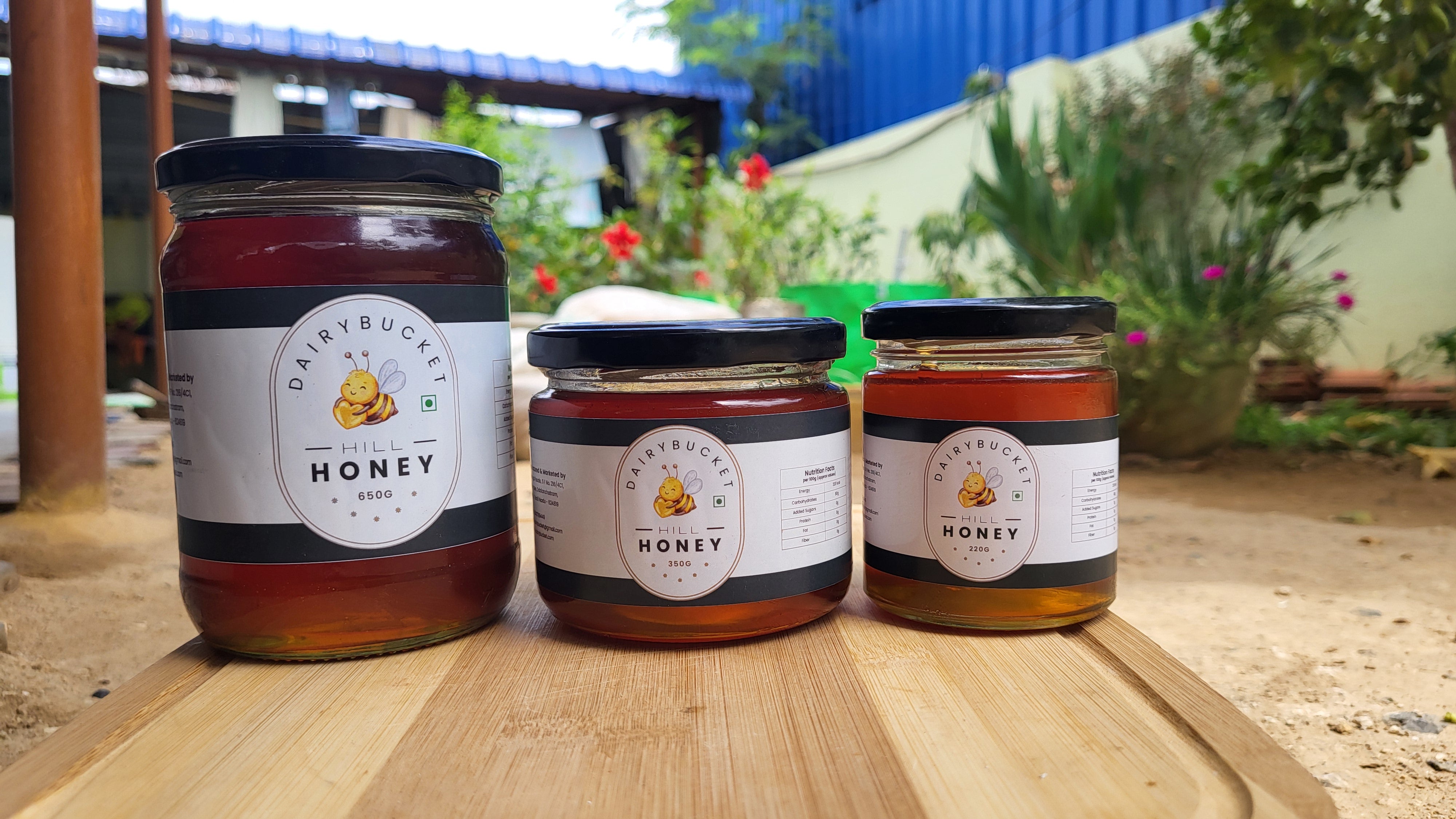 Dairy Bucket's Pure Hill Honey (Reusable Glass)