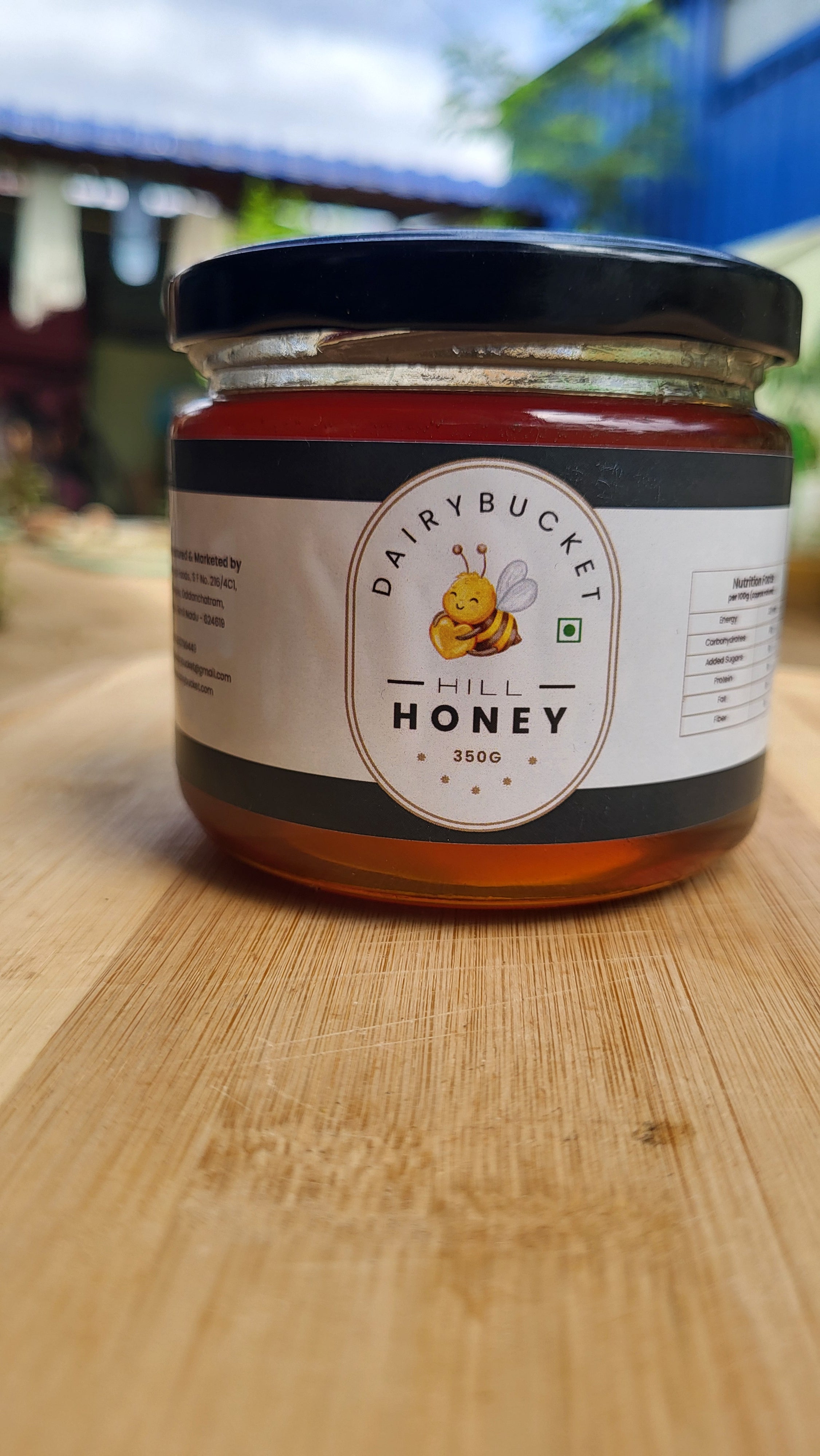 Dairy Bucket's Pure Hill Honey (Reusable Glass)