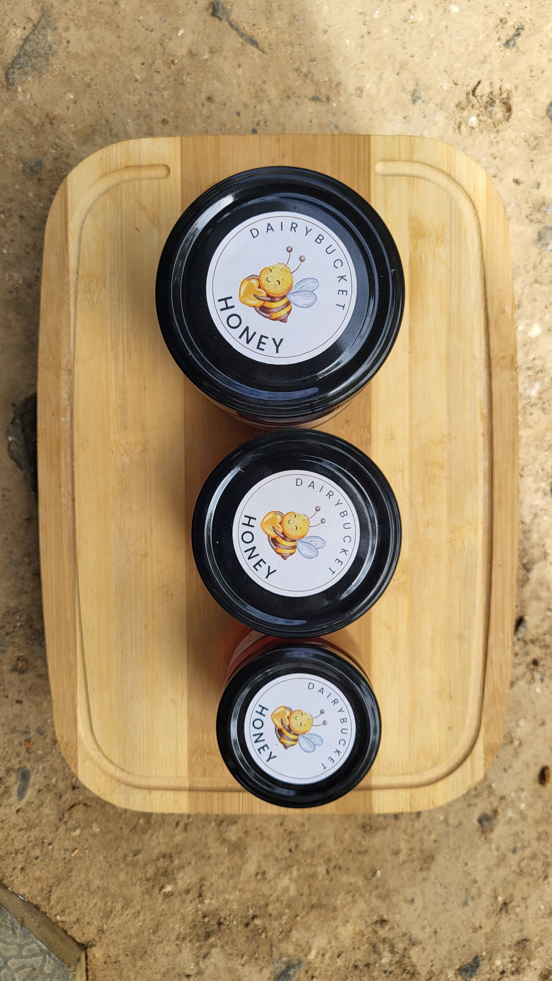 Dairy Bucket's Pure Hill Honey (Reusable Glass)