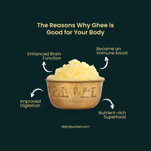 Dairy Bucket's Golden Ghee! (Reusable Glass Container)