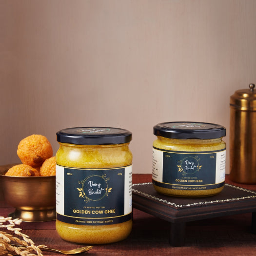 Dairy Bucket's Golden Ghee! (Reusable Glass Container)