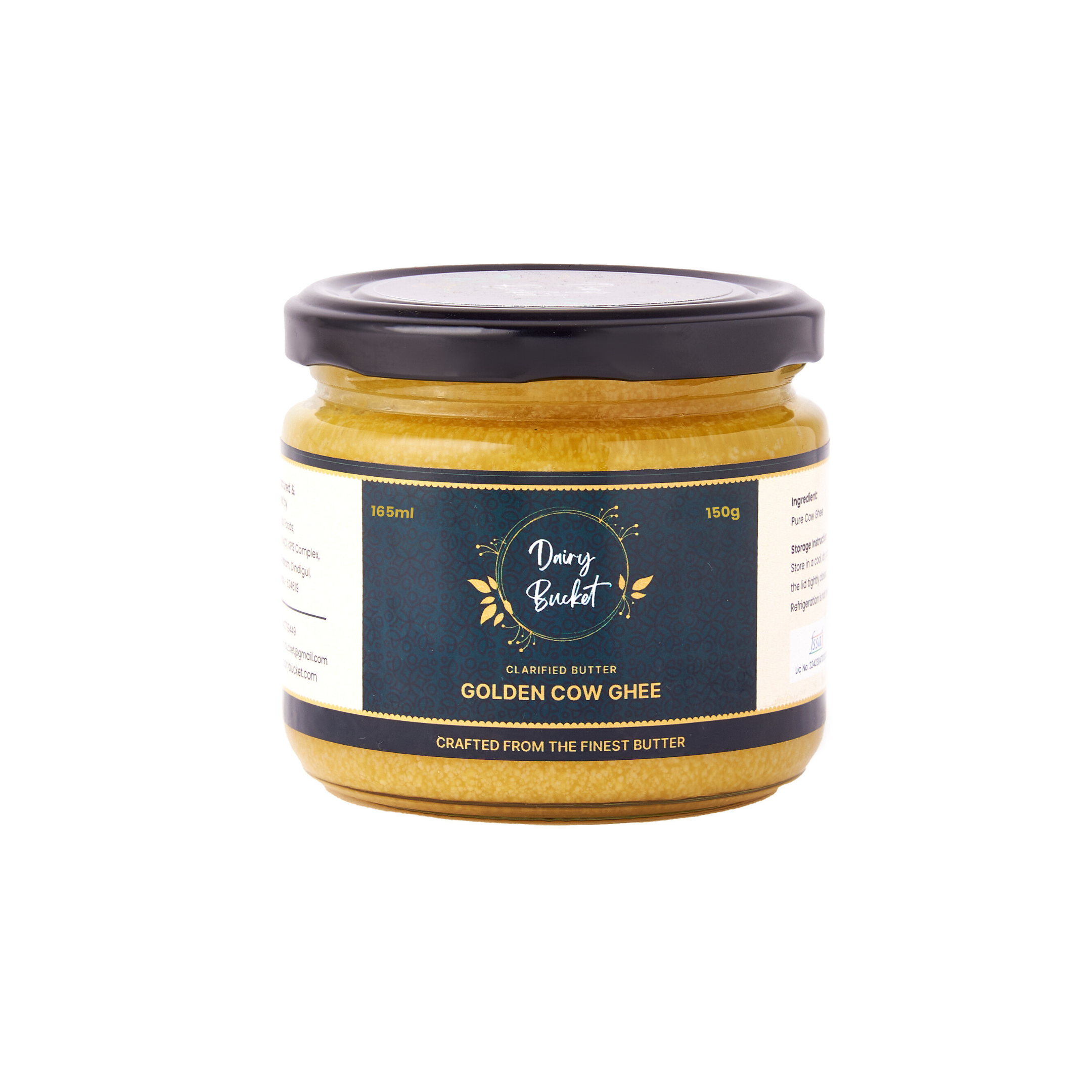 Dairy Bucket's Golden Ghee! (Reusable Glass Container)