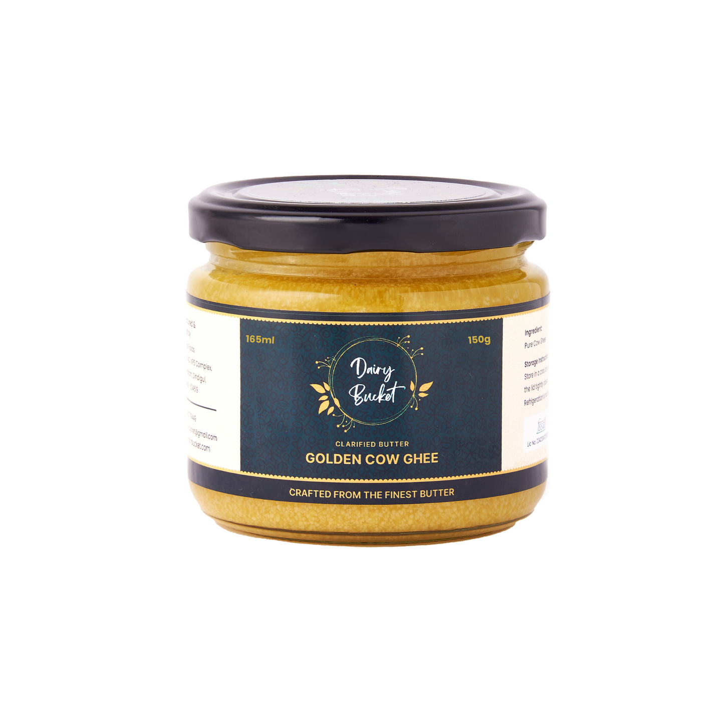 Dairy Bucket's Golden Ghee! (Reusable Glass Container)