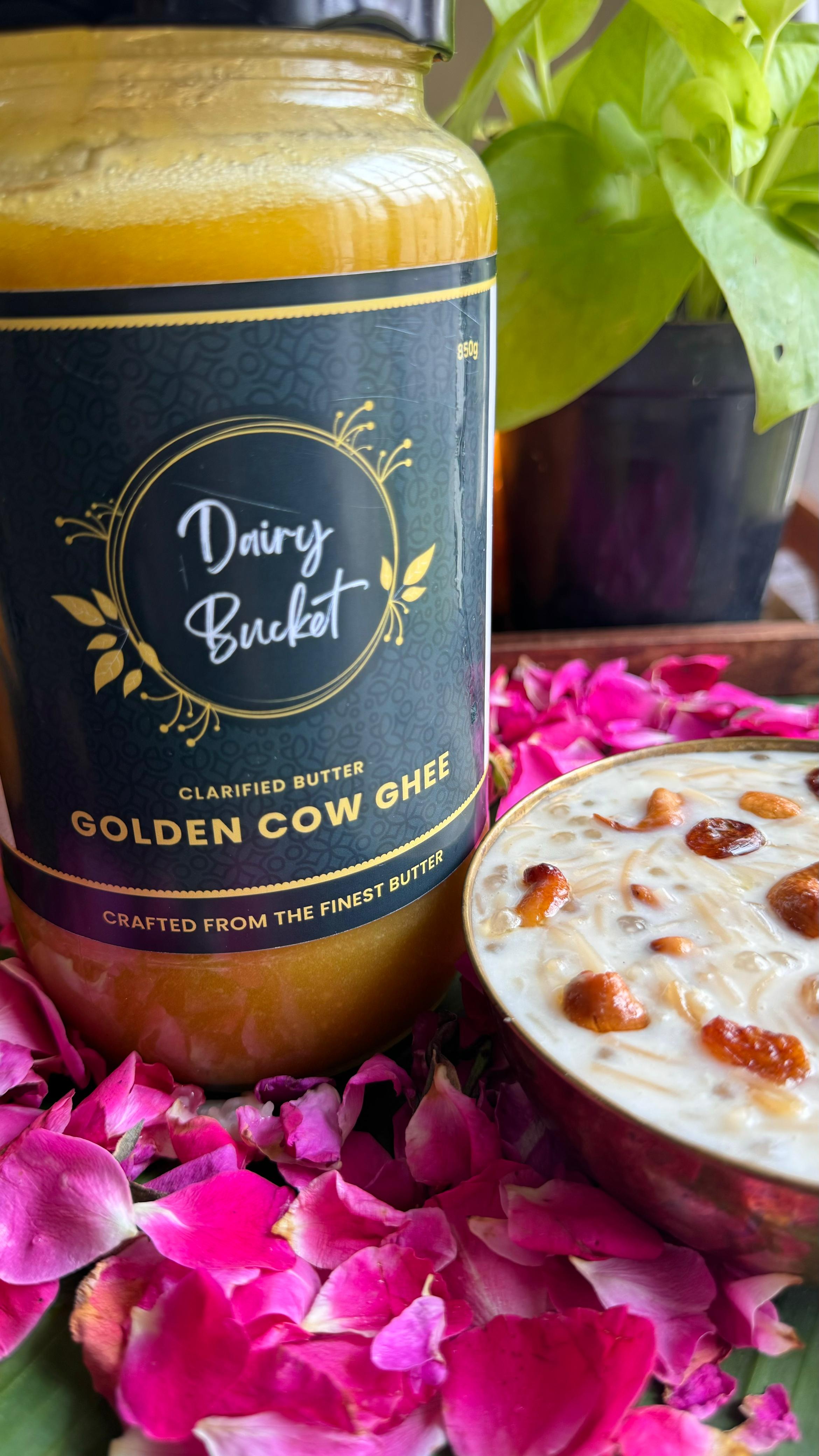 Dairy Bucket's Golden Ghee!